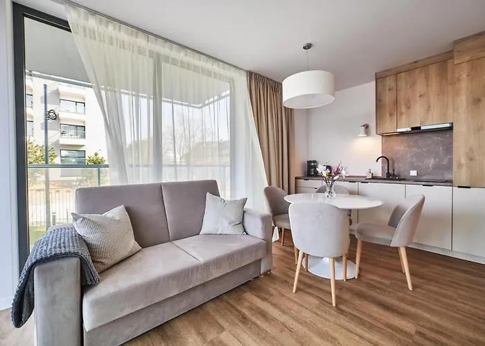 아파트 Jantaris Przy Plazy 미엘노