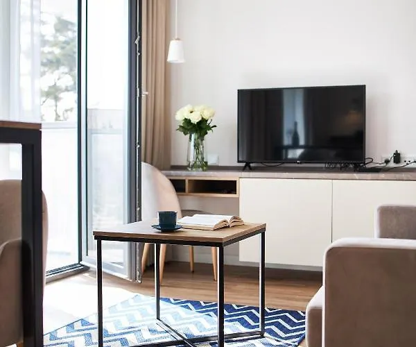 아파트 Jantaris Przy Plazy *